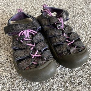 Keen Kids Sandals Size 1 Denim / Purple Water shoes